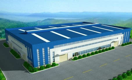 鋼構(gòu)廠(chǎng)房搭建地板刷漆，水電安裝